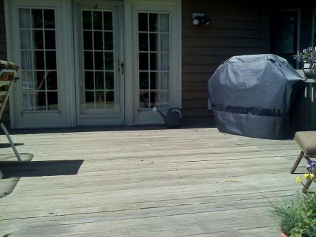 Warranty info on deck staining from NorthCraft Epoxy